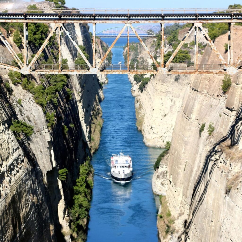 Corinth Canal and Ancient Corinth Tour from Athens