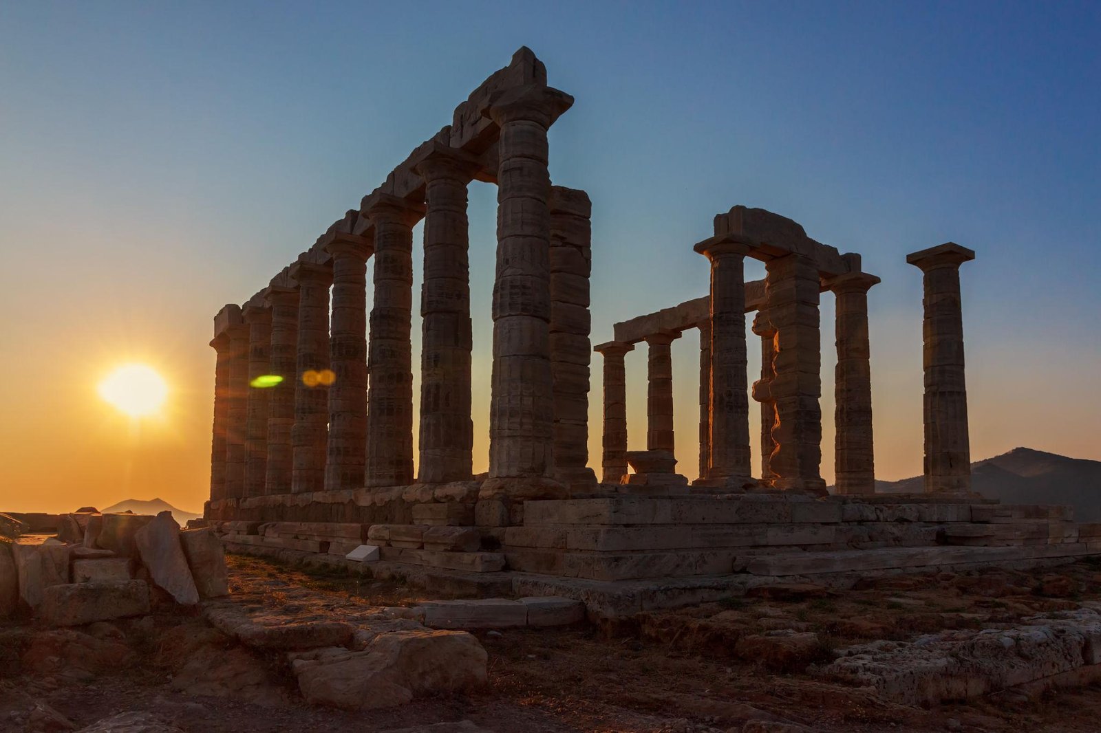 Cape Sounion Sunset Tour from Athens