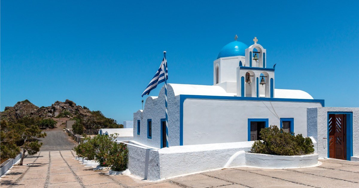 Prophet Elias Monastery & Pyrgos Village