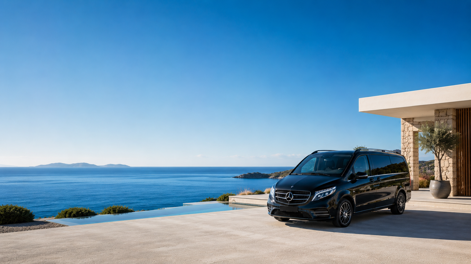 Private Transfers in Mykonos, Santorini & Athens