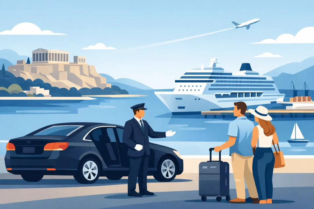 Athens to Port Chauffeur for Easy Departures