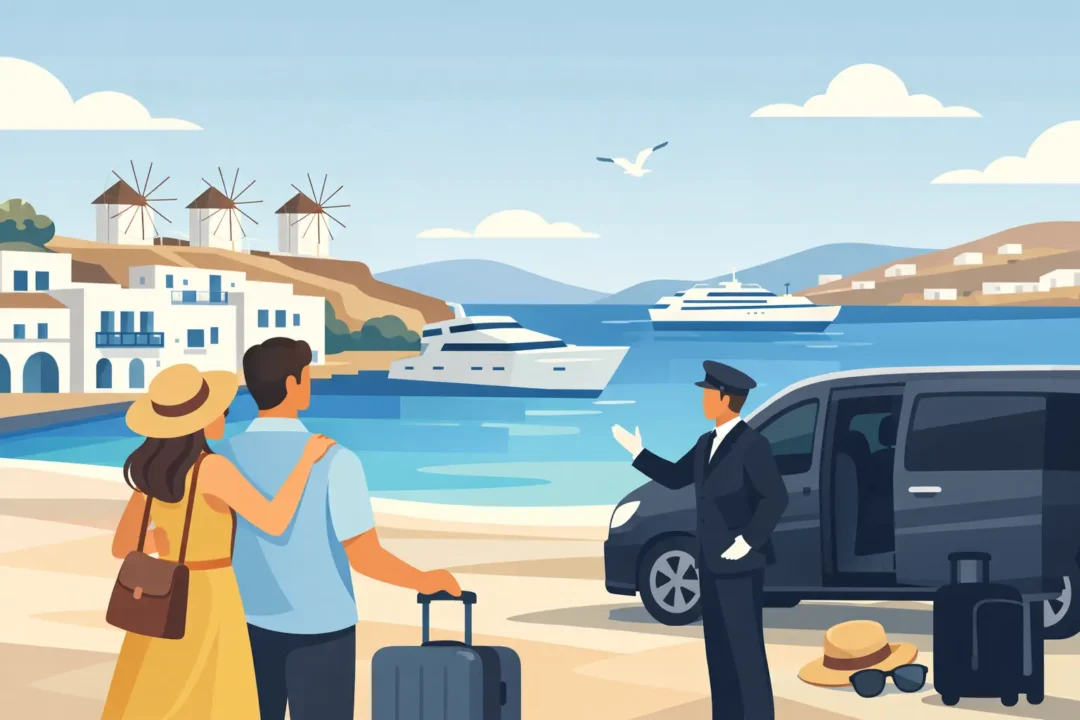 Book Mykonos Port Hotel Transfer With Confidence