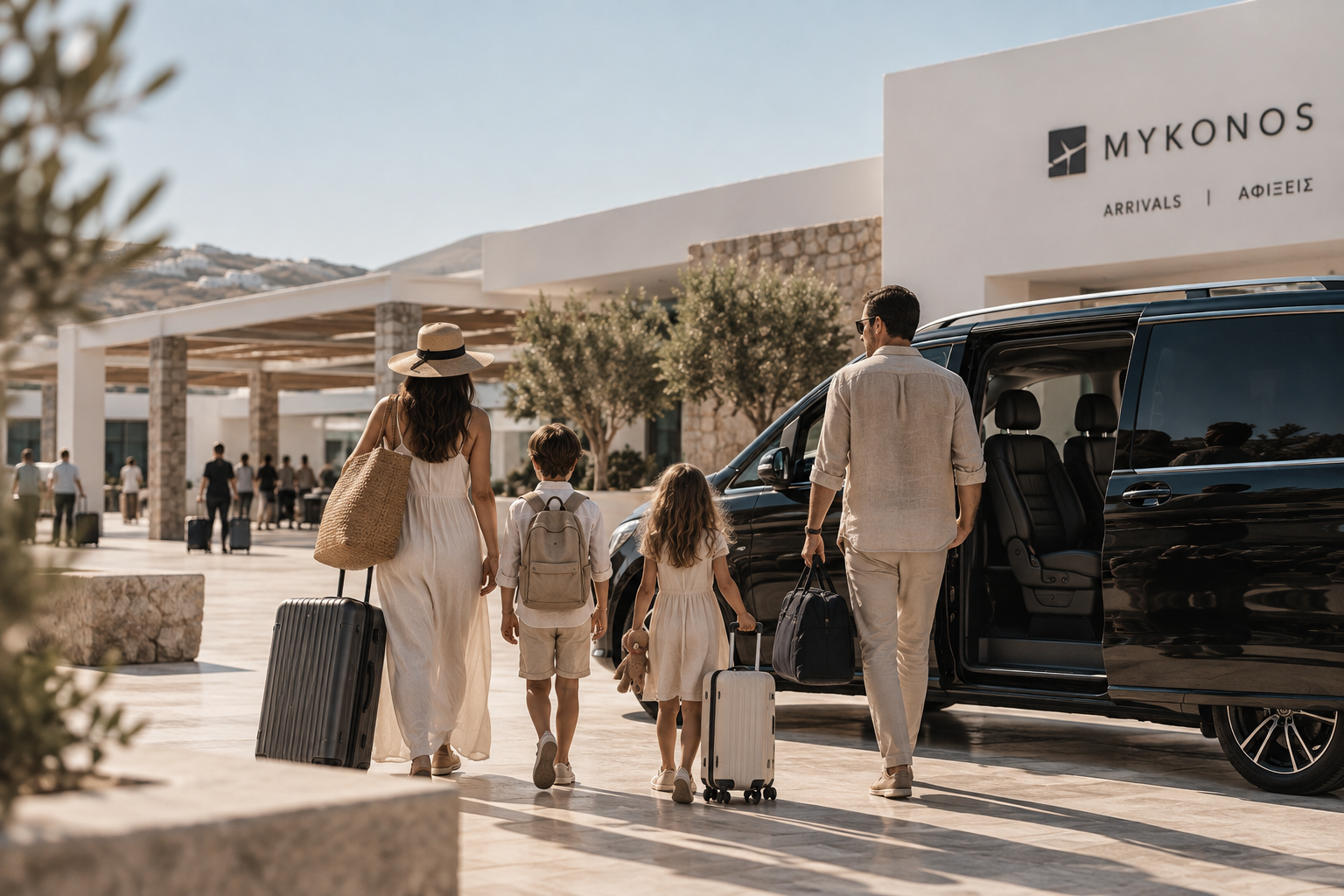 Airport Transfers for Families & Groups