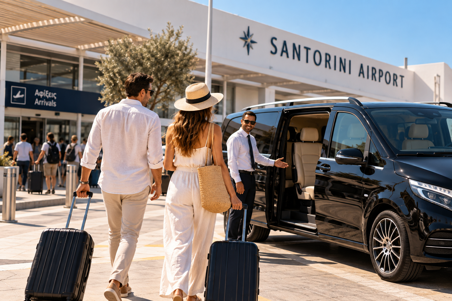 Private Santorini Airport Transfer