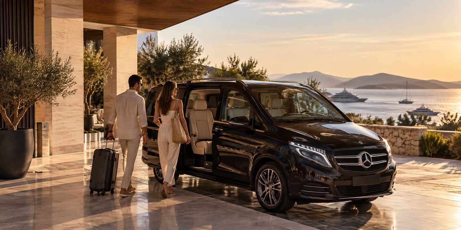 Private Transfers to Hotels, Residences & the Athens Riviera