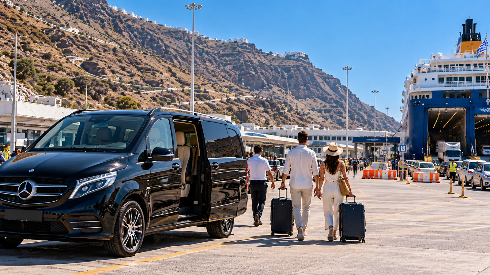 Private Santorini Port Transfer
